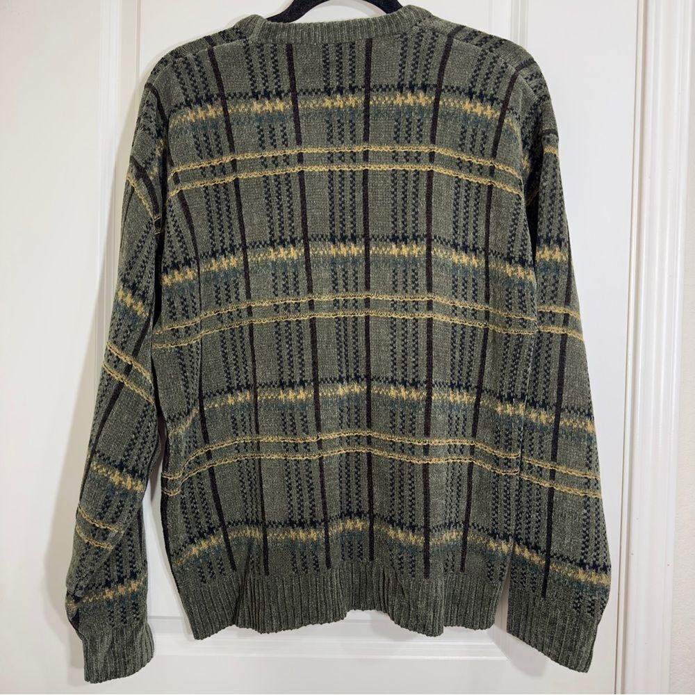 DOCKERS GRANDPA KNIT LONG SLEEVE PULLOVER SWEATER LARGE MEN'S - Picture 7 of 9